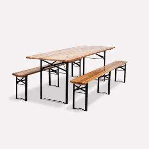 Beer Table Hire (6ft) | Bench Set